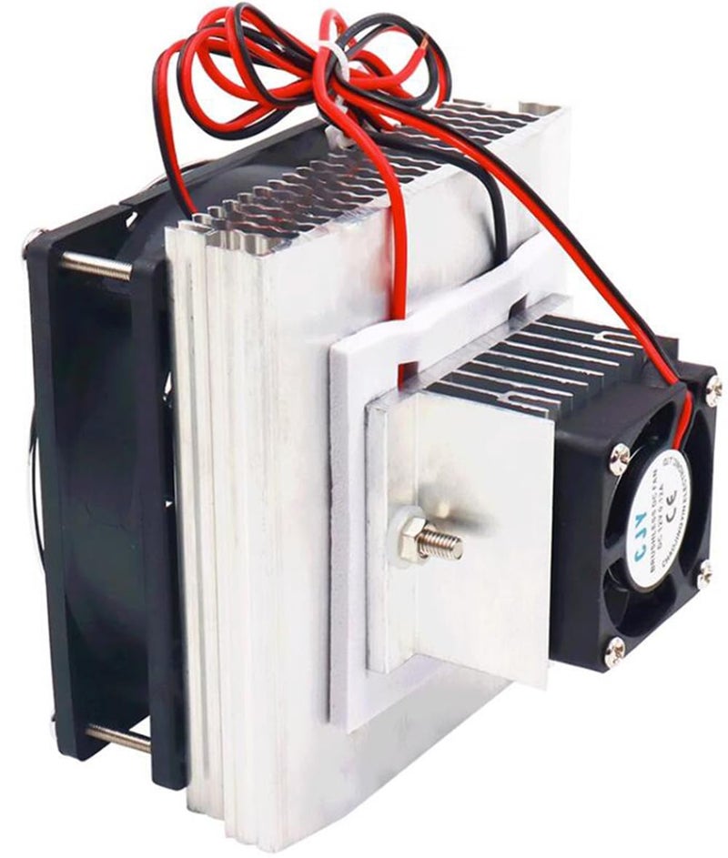 Yrhrol مكيف هواء صغير DC 12V مجموعة DIY نظام تبريد بيلتيير وحدة تبريد موصل حراري شبه موصل ثلاجة نظام تبريد مجموعة DIY - Image 1